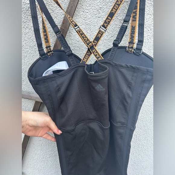 ❌SOLD❌NWT Adidas x Ivy Park Knit Catsuit Black Size L - Picture 12 of 12